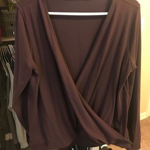 Perfect condition lululemon wrap yoga long sleeve